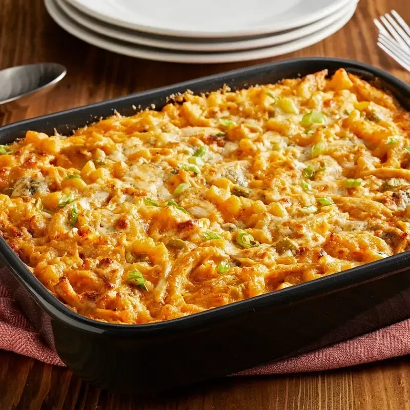 Buffalo Chicken Mac and Cheese